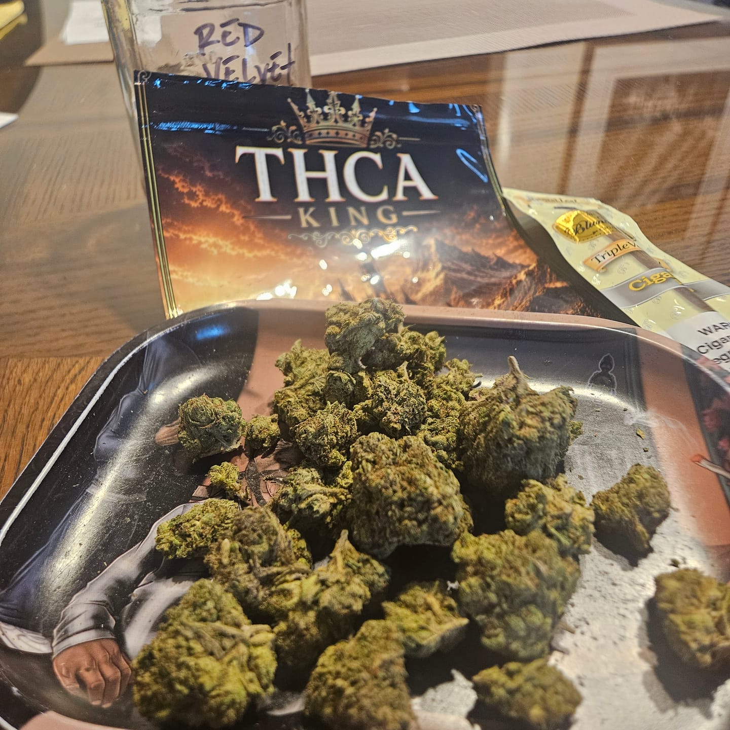Customer photo review of Red Velvet Light Assist THCA