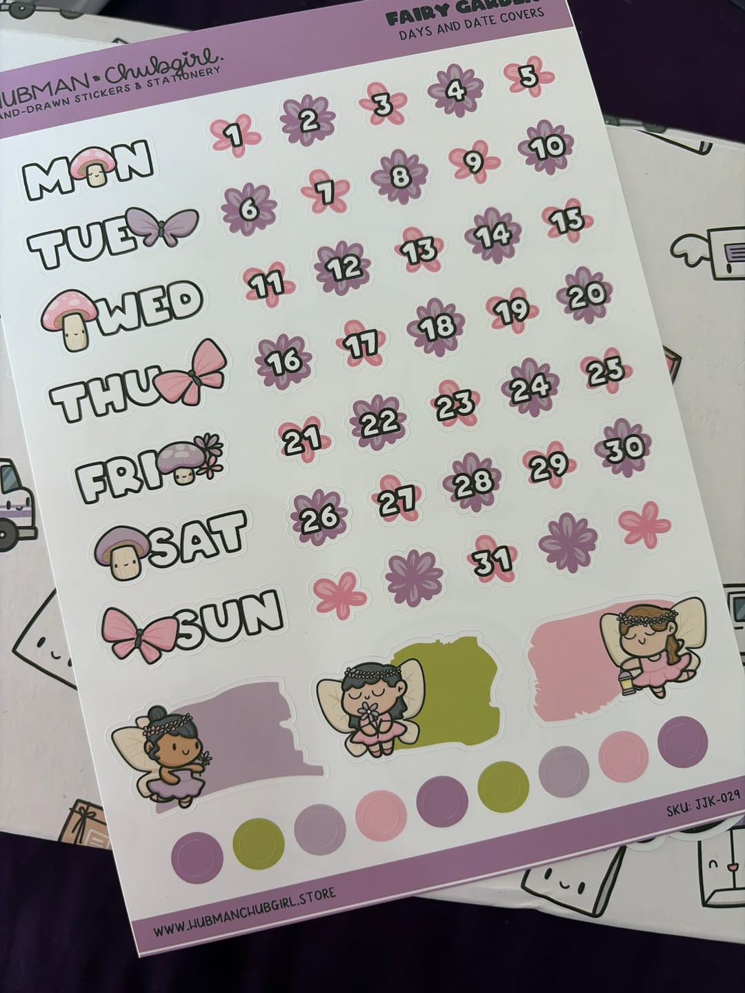 Customer photo review of Fairy Garden Days and Date Covers
