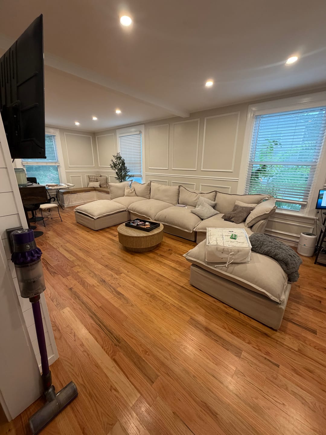 Customer photo review of Modular Luxe 4-Seater U-Sectional in Beige