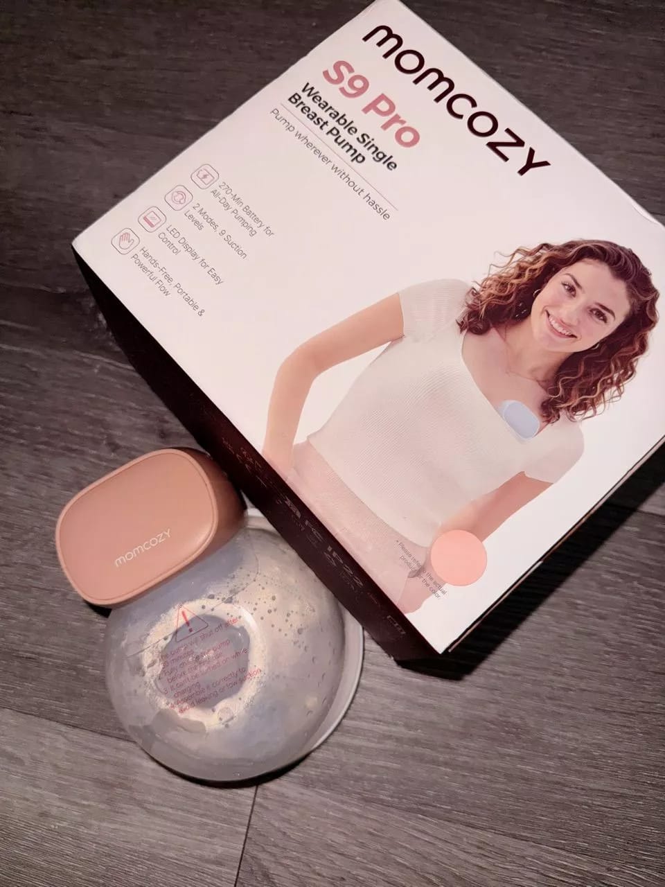 Customer photo review of Momcozy S9 Pro