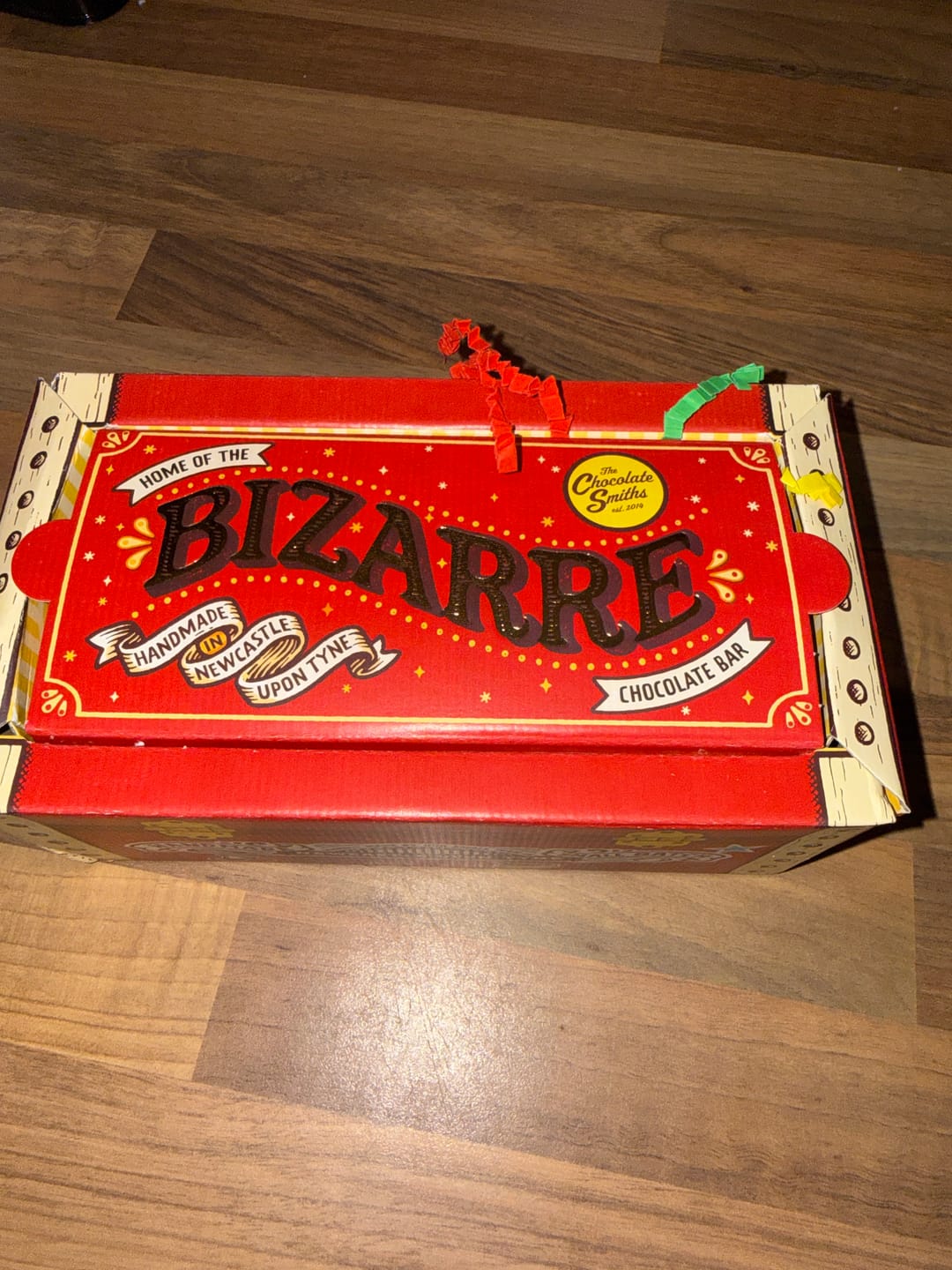 Customer photo review of The Geordie Bar double chocolate and caramel filled bar 145g