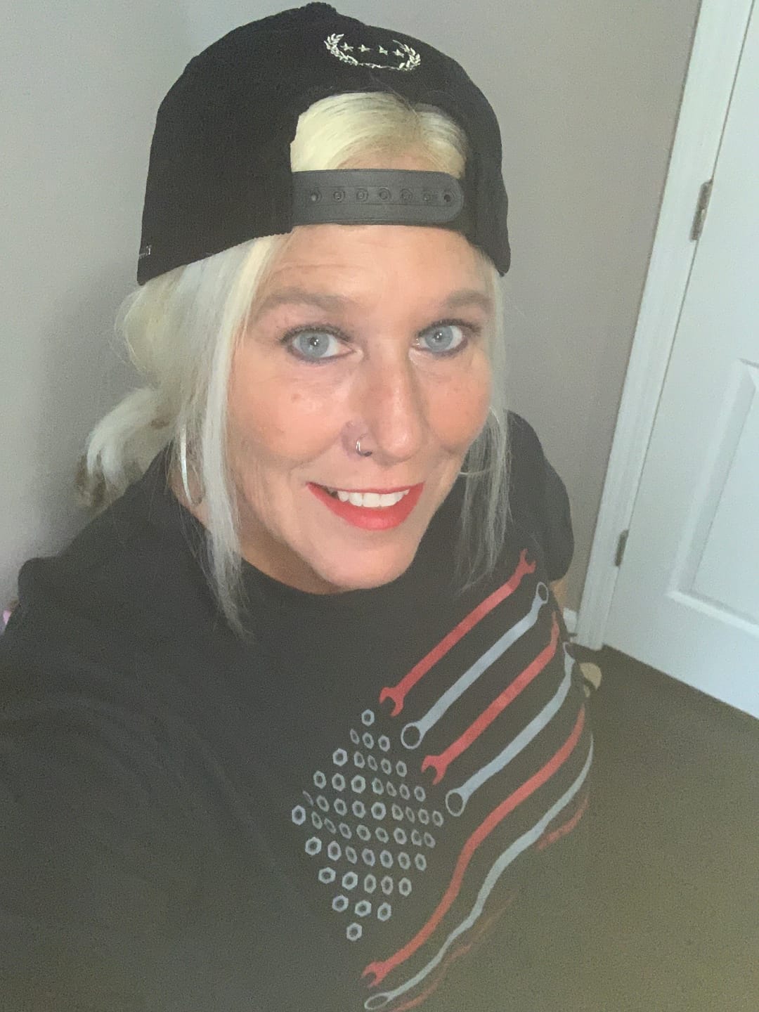 Customer photo review of 80Eighty® Wrench Flag Shirt