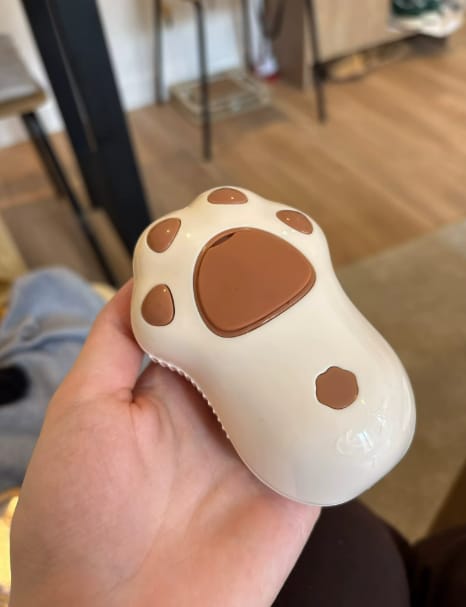Customer photo review of Cepillo a Vapor 3 en 1 para tu Mascota