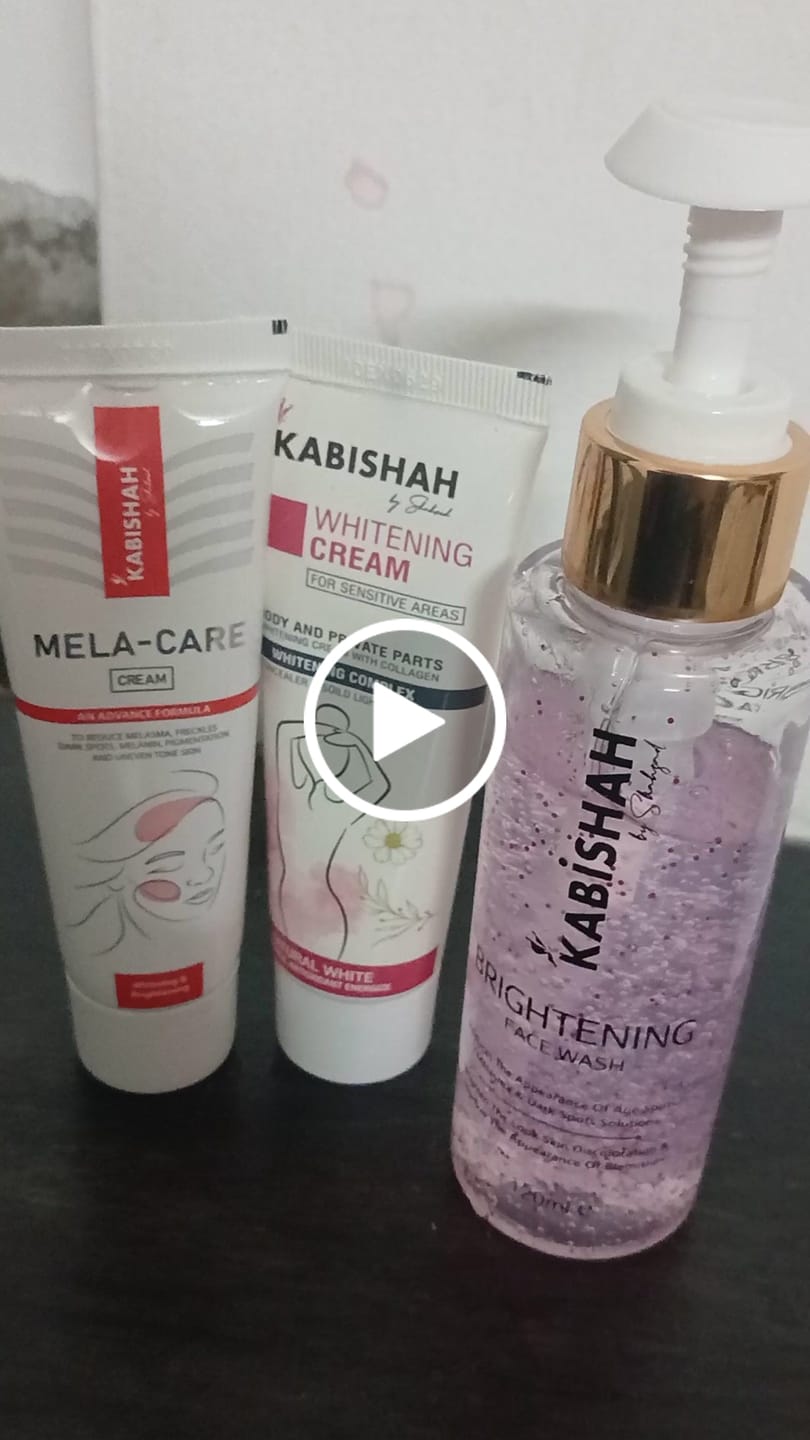 Customer video review of Whitening Cream For Sensitive Areas