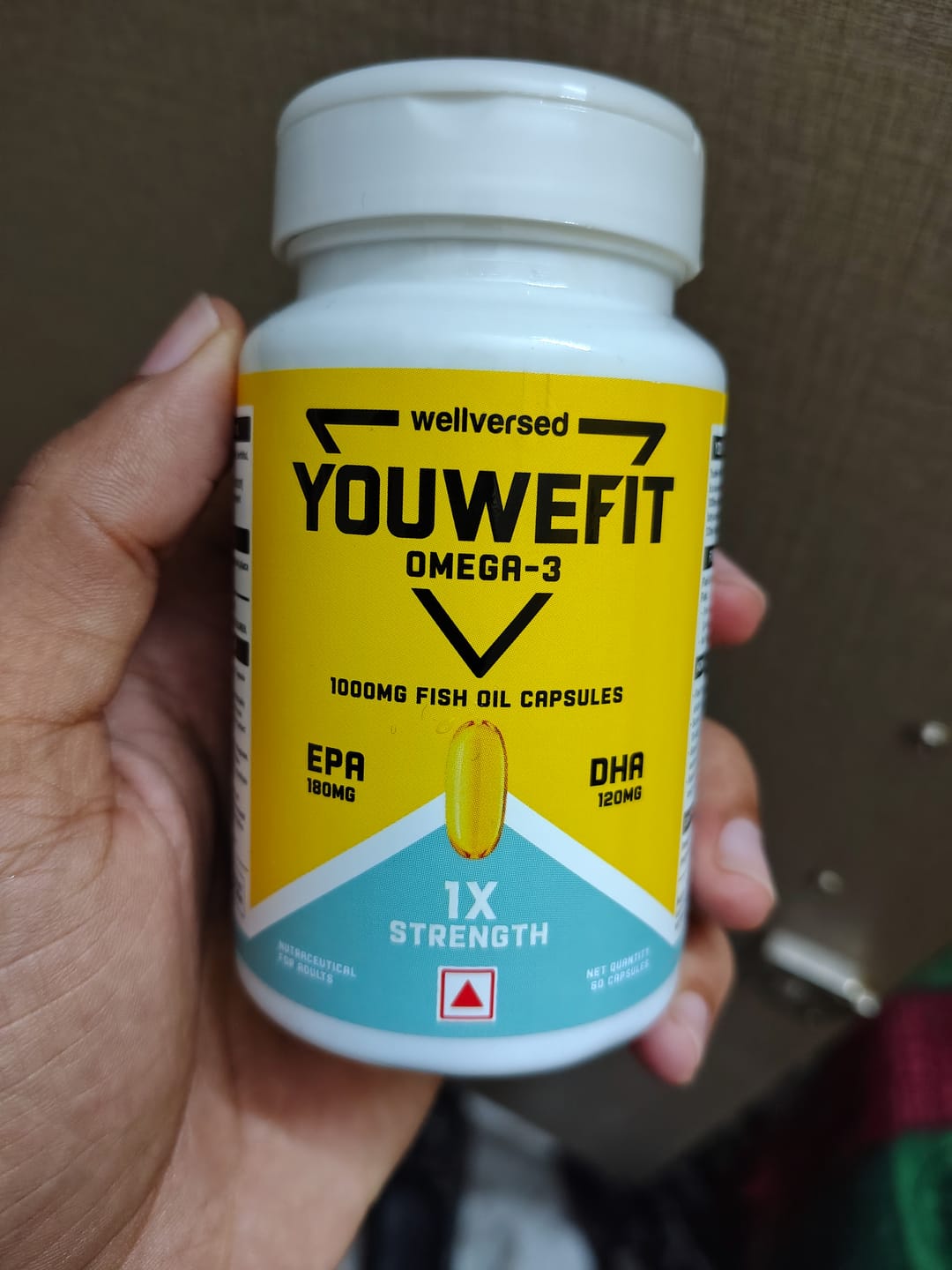 Customer photo review of YouWeFit Omega-3 Fish Oil (60 Capsules), 1000mg