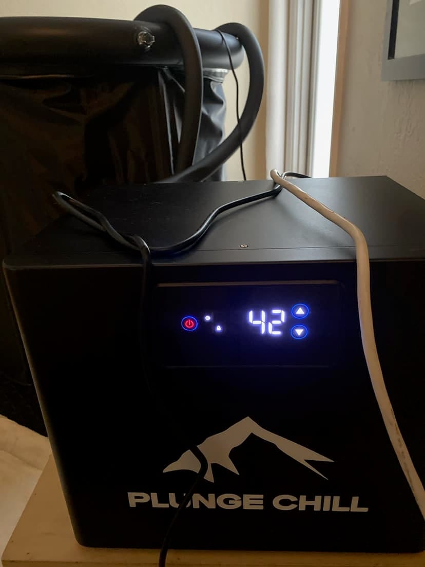 Customer photo review of COLD PLUNGE CHILLER