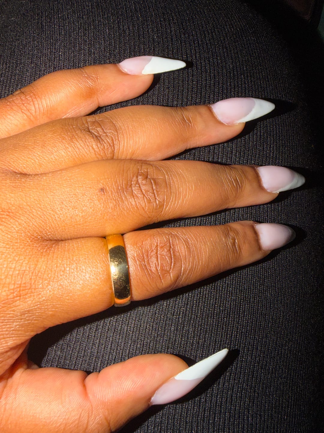 Customer photo review of Simple Band Ring
