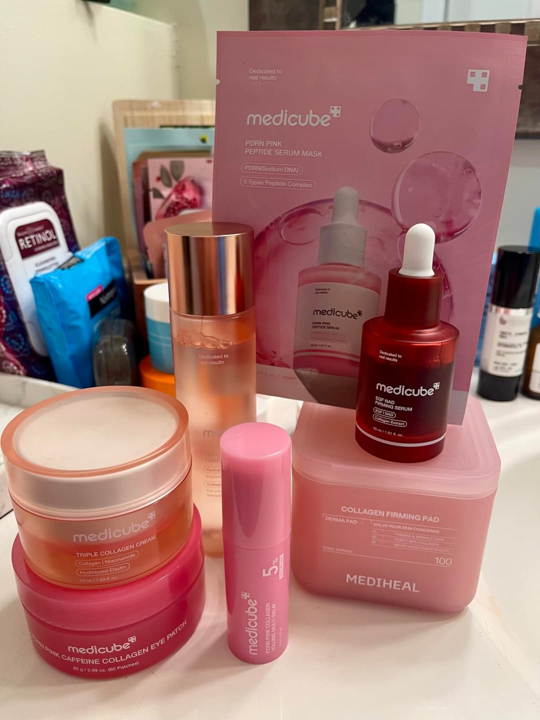 Customer photo review of Set 5 pasos antiedad para una piel más joven