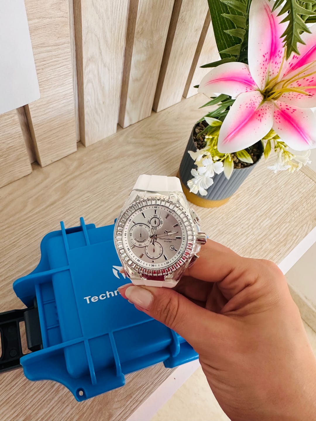 Customer photo review of Reloj Deportivo Para Hombre Technomarine Cruise Star TM-121148 - Blanco