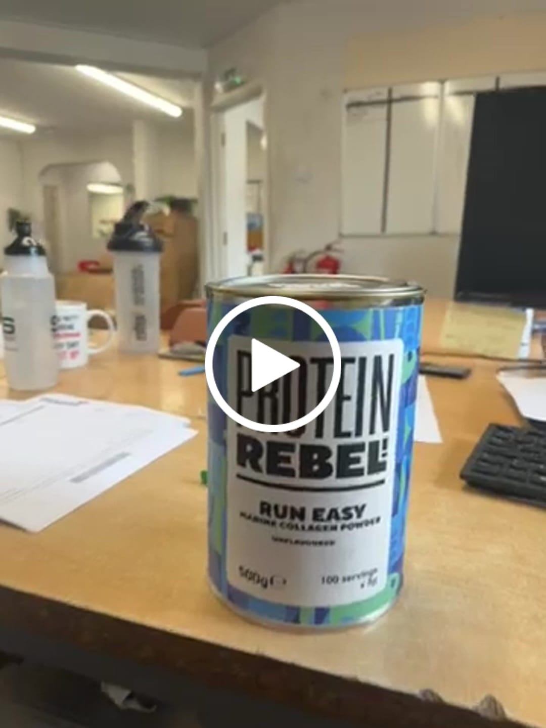 Customer video review of Marine Collagen for Joint Strength & Faster Recovery