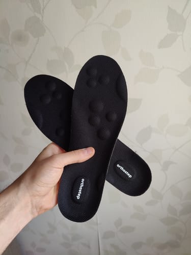 Customer photo review of Plantillas OrthoVida Ortopédicas