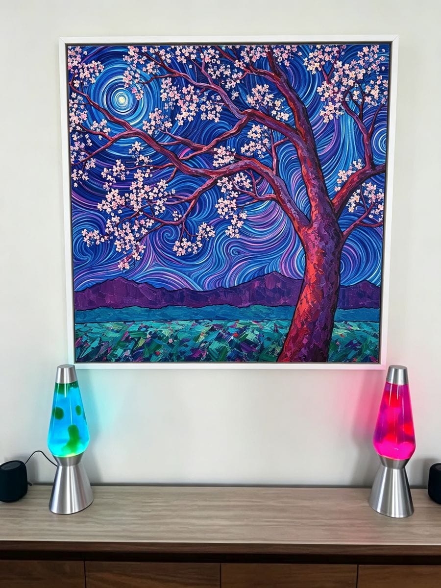 Customer photo review of Tuscan Landscape Painting #CA024