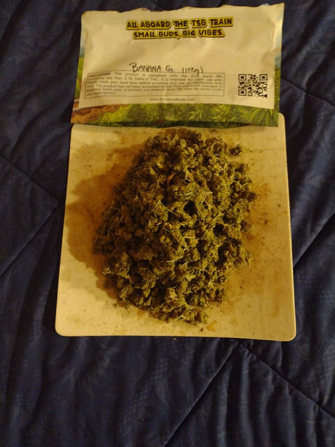 Customer photo review of Cheap THCA Smalls Quarter Pound