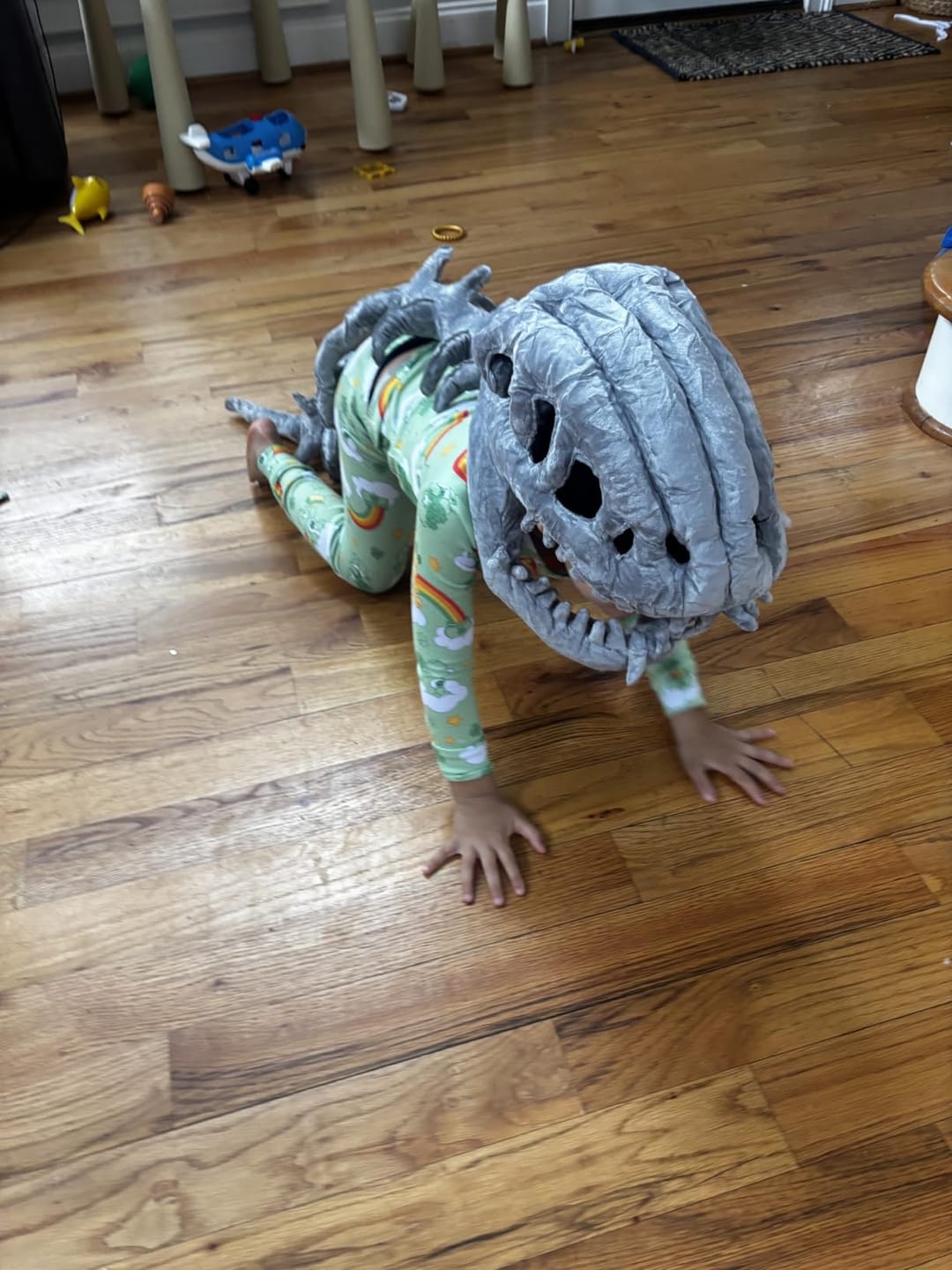 Customer photo review of Ashton SnuggleSaurus