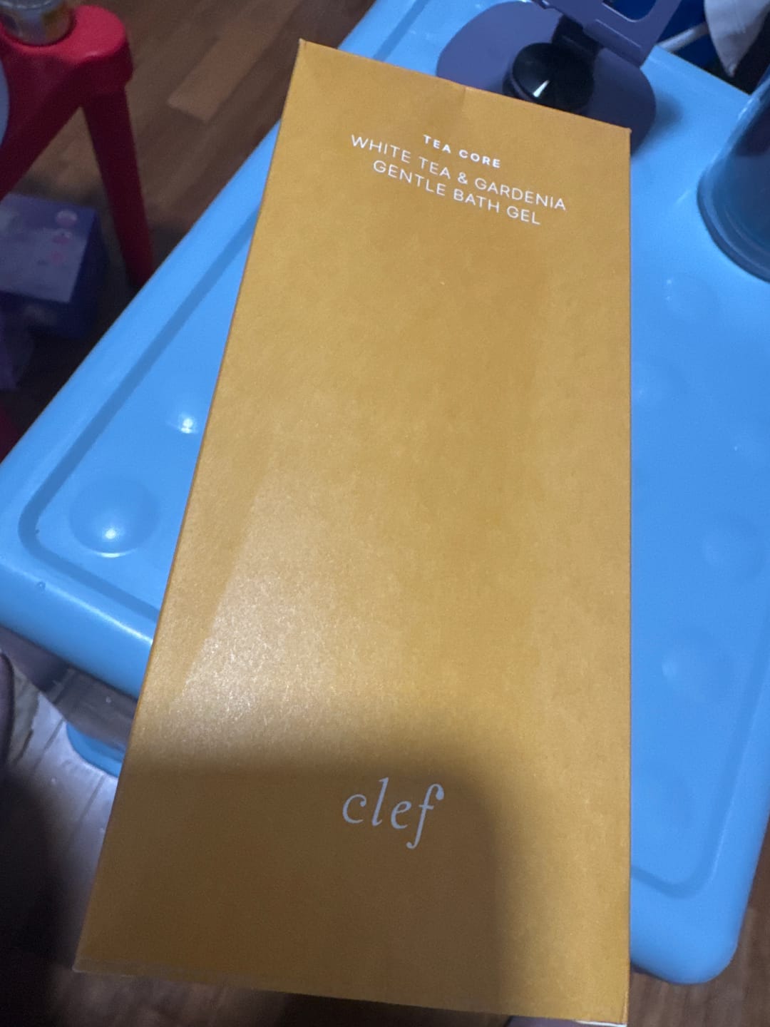 Customer photo review of [PRE-ORDER] Tea Core White Tea & Gardenia Bath Gel