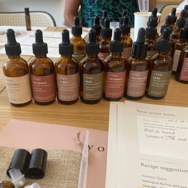 Customer photo review of Perfume Making Workshop, LONDON - £59
