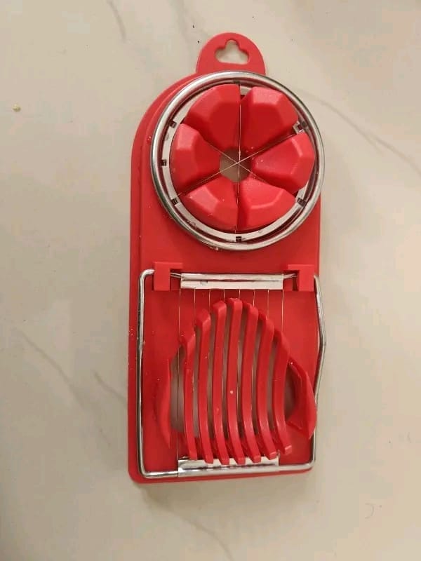 Customer photo review of Dual Boiled Egg Slicer with Stainless Steel Wires | Multi-Functional Kitchen Cutter
