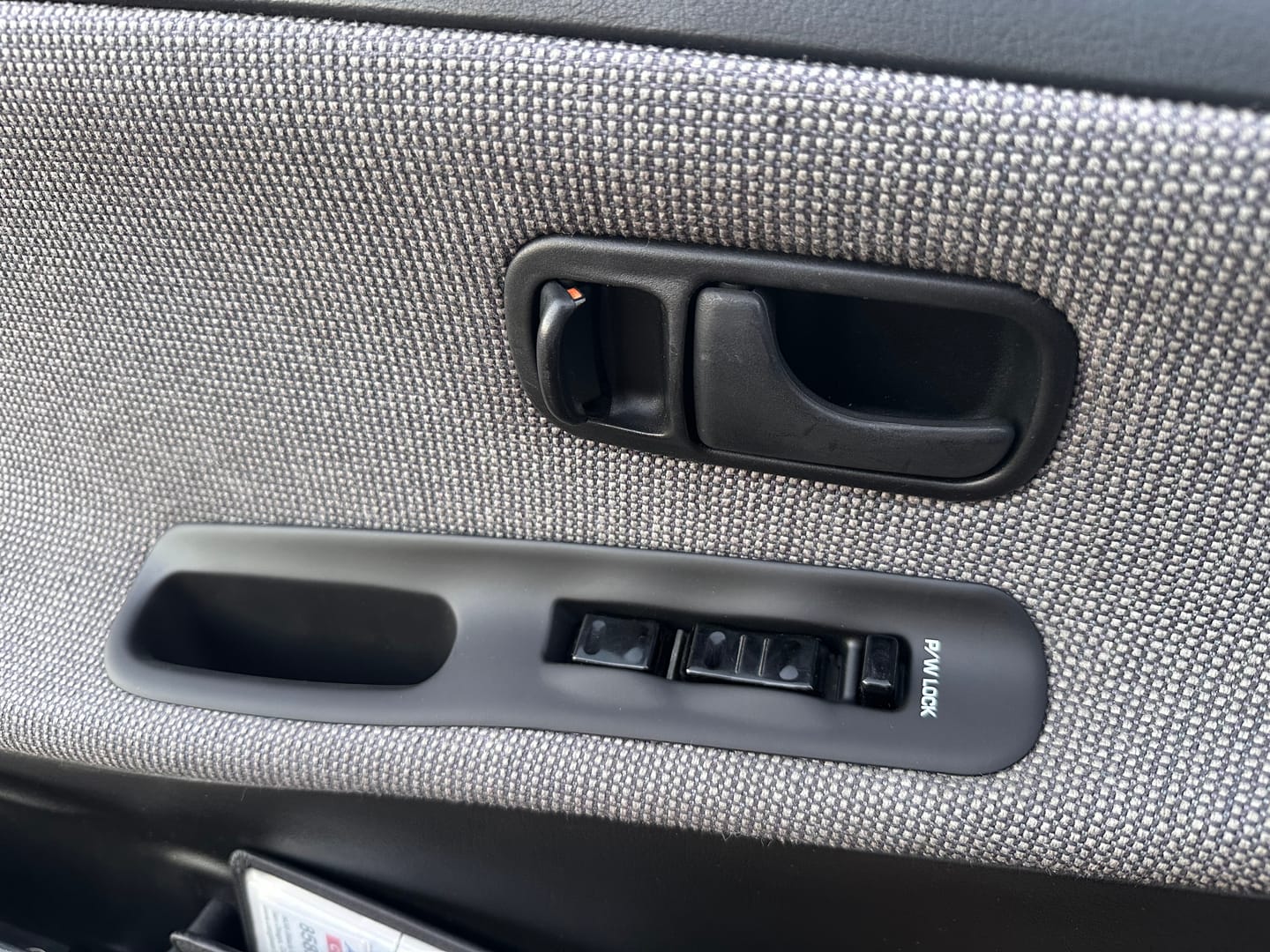Customer photo review of Nissan S13 240SX 200SX Reproduction Window Switch Trim (LHD) | Driver & Passenger Side OEM-Style ABS Replacement