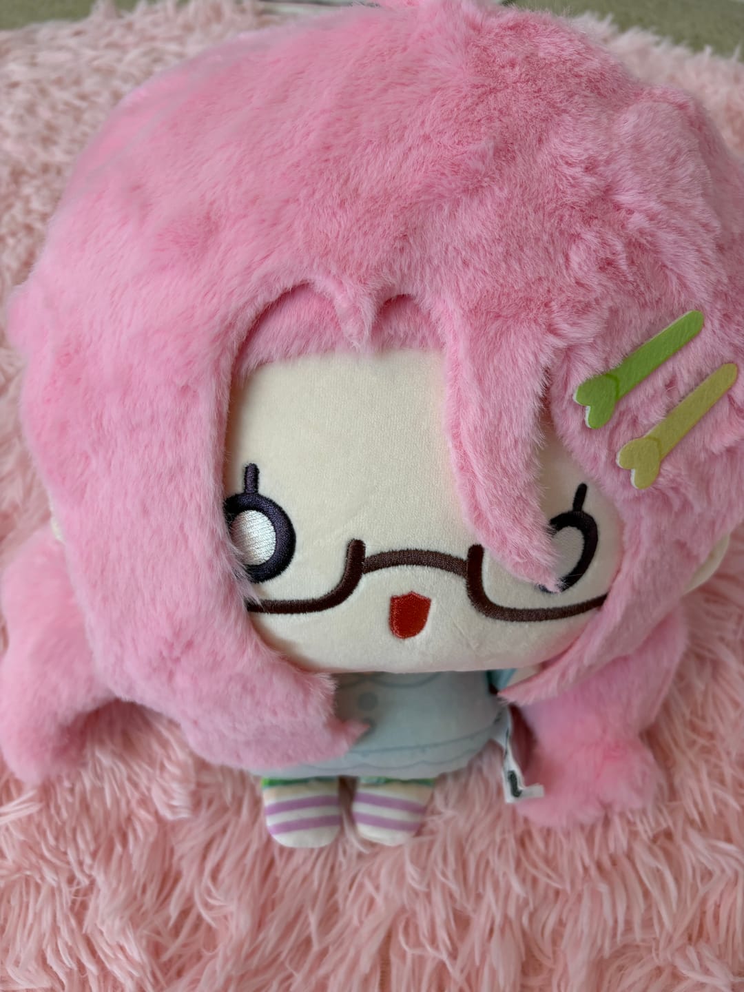 Customer photo review of 【Pre-Order】Alien Stage - 4th Anniversary - Dreaming Hours Series - Big Head Bun Plush