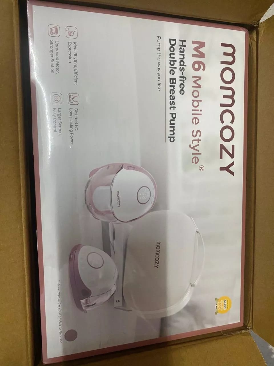 Customer photo review of Momcozy M6 Breast Pump