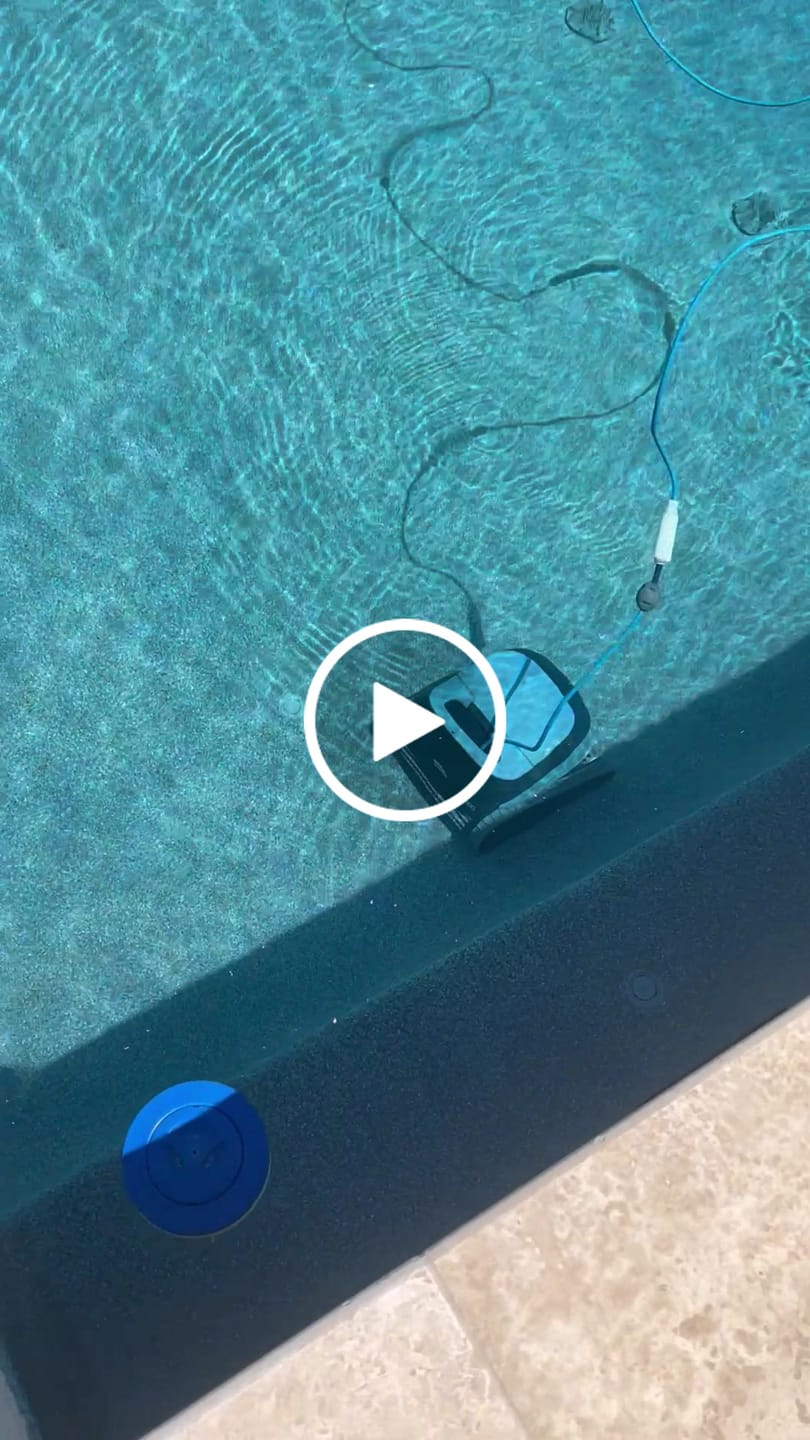 Customer video review of Dolphin S2000 Corded Robotic Pool Vacuum Maytronics