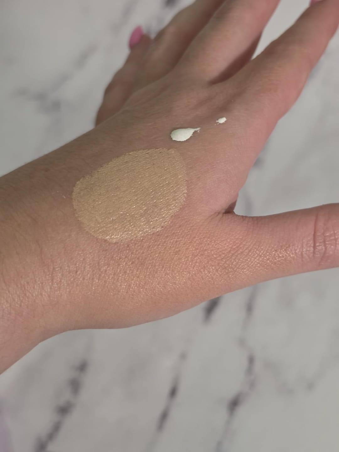 Customer photo review of TrueTone CC Serum