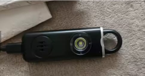 Customer photo review of Alarma de seguridad personal