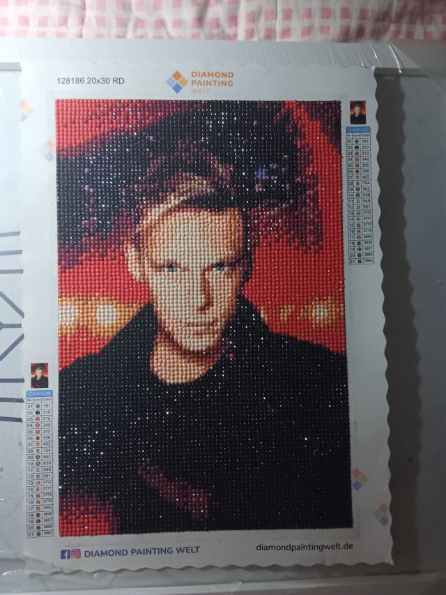 Customer photo review of Diamond Painting eigenes Bild