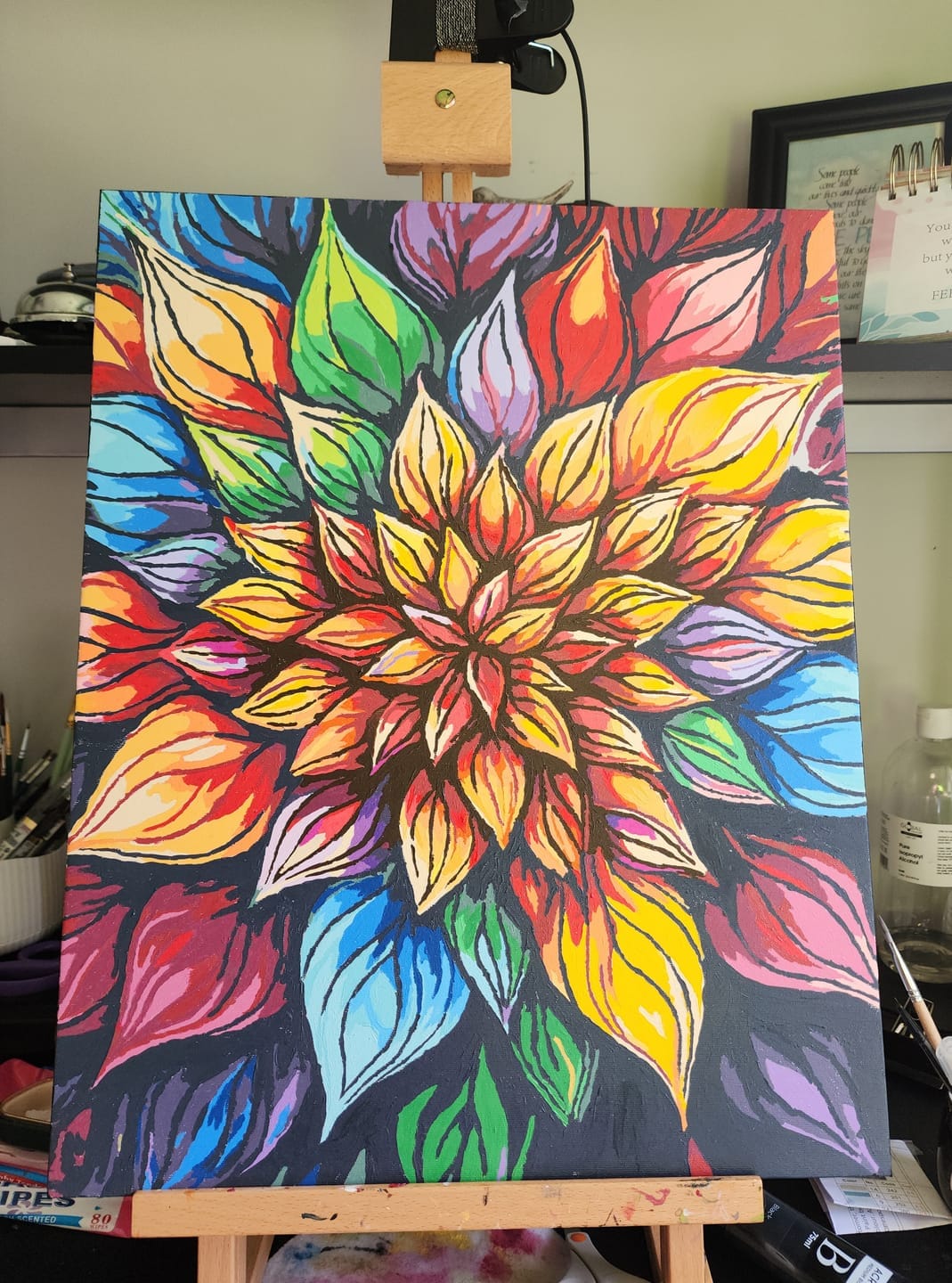 Customer photo review of Kaleidoscopic Foliage