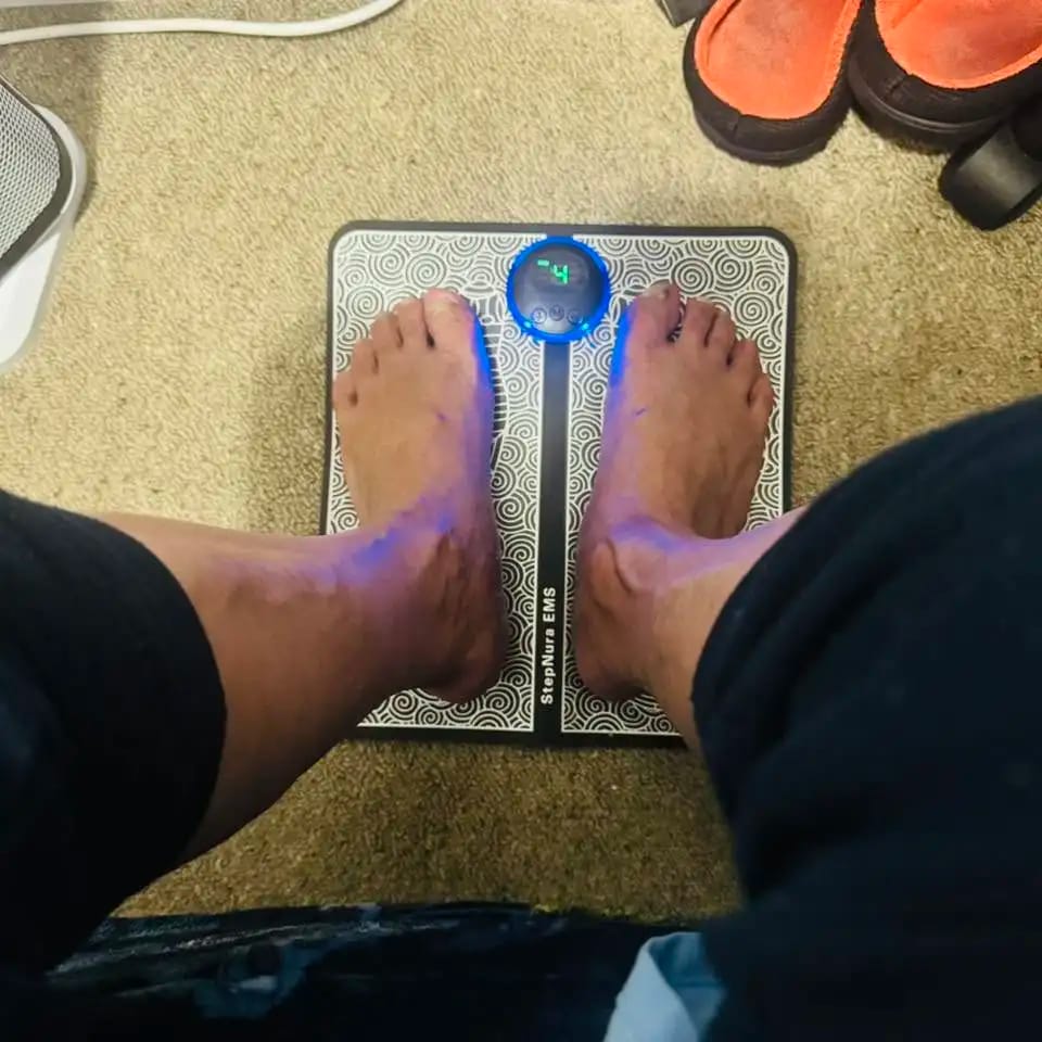 Customer photo review of Oloraz™ EMS Foot Drop Activator