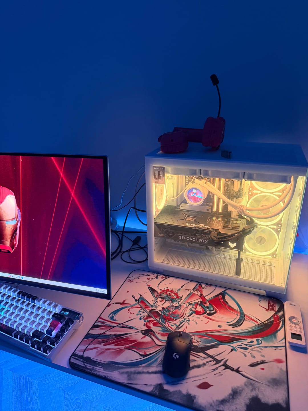 Customer photo review of ESPTiger Pioneer Series Wu Xiang V2 Poron Mousepad