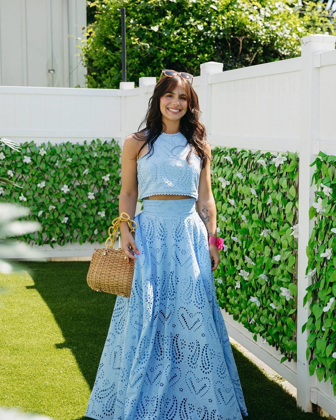 Customer photo review of Valencia Embroidered Set