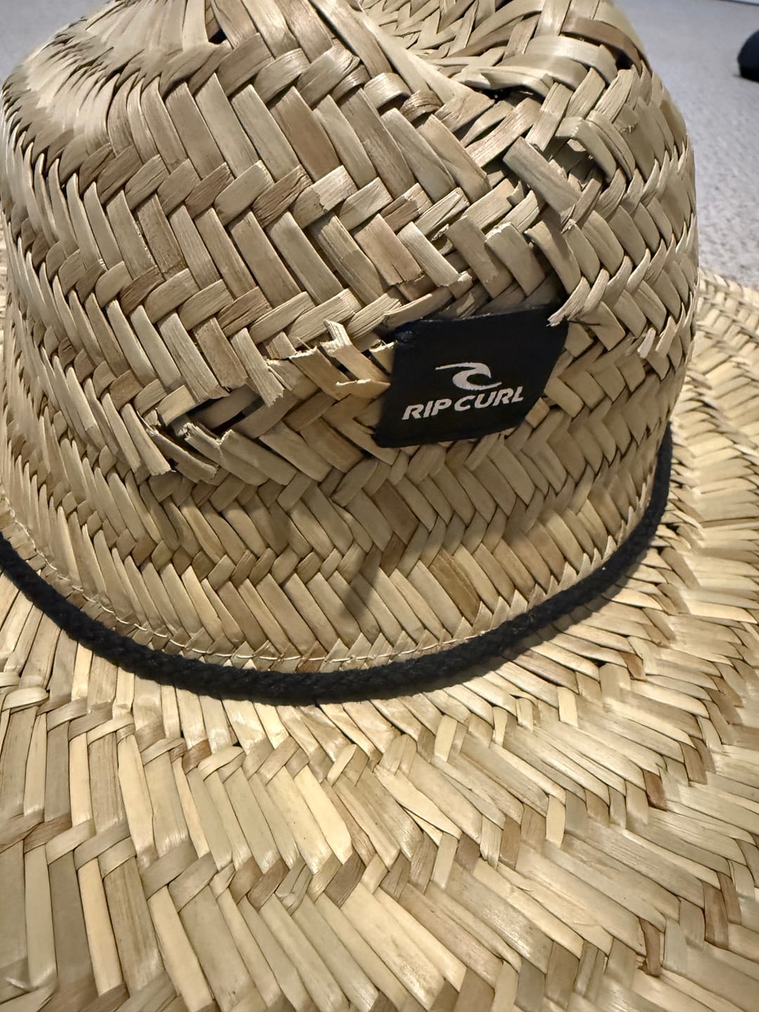 Customer photo review of RIPCURL STRAW HAT