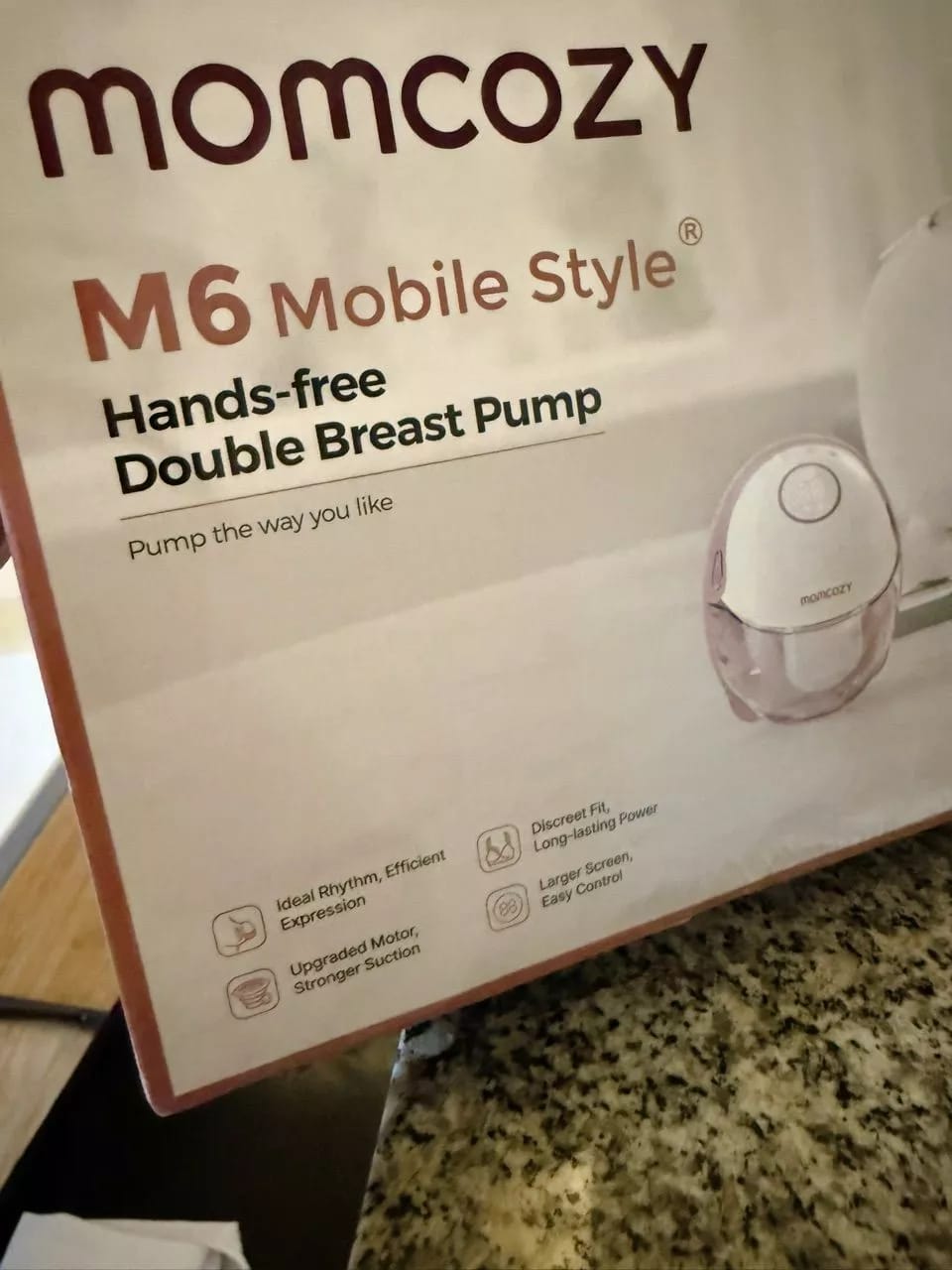 Customer photo review of Momcozy M6 Breast Pump