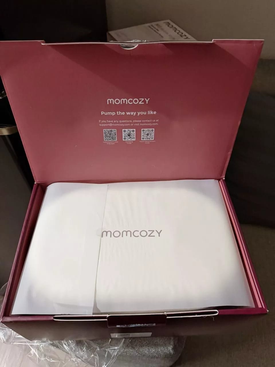 Customer photo review of Momcozy M6 Breast Pump