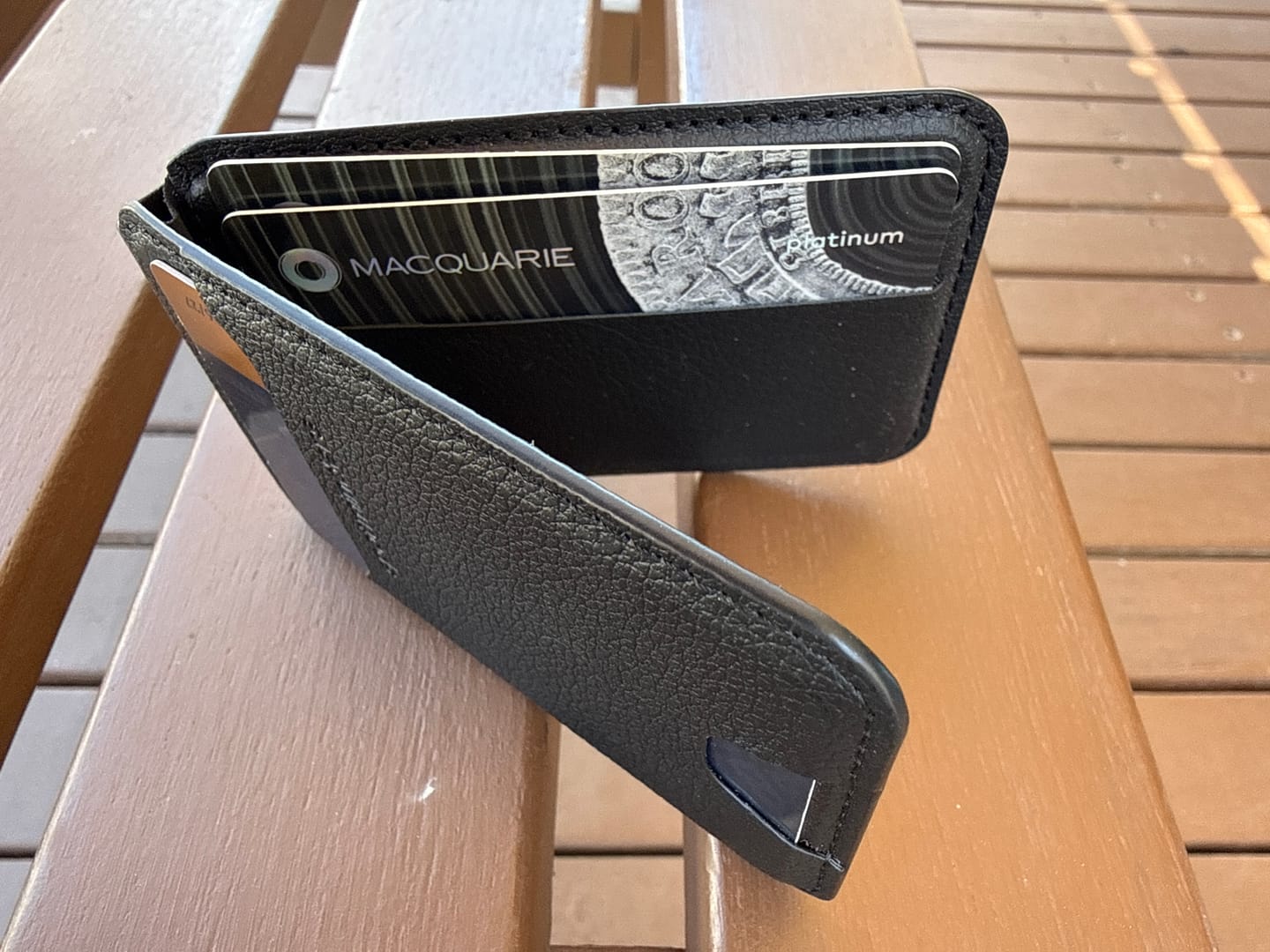 Customer photo review of Phone Stand Wallet