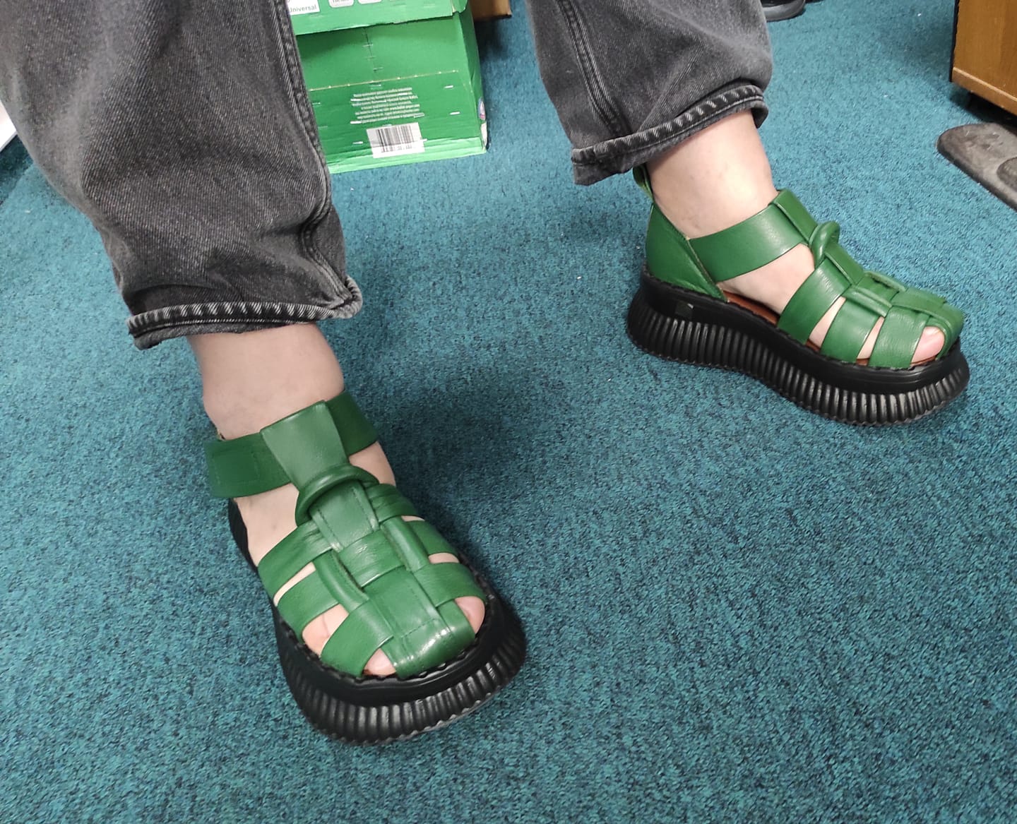 Customer photo review of Pantofi din Piele Naturala Stephano 6552