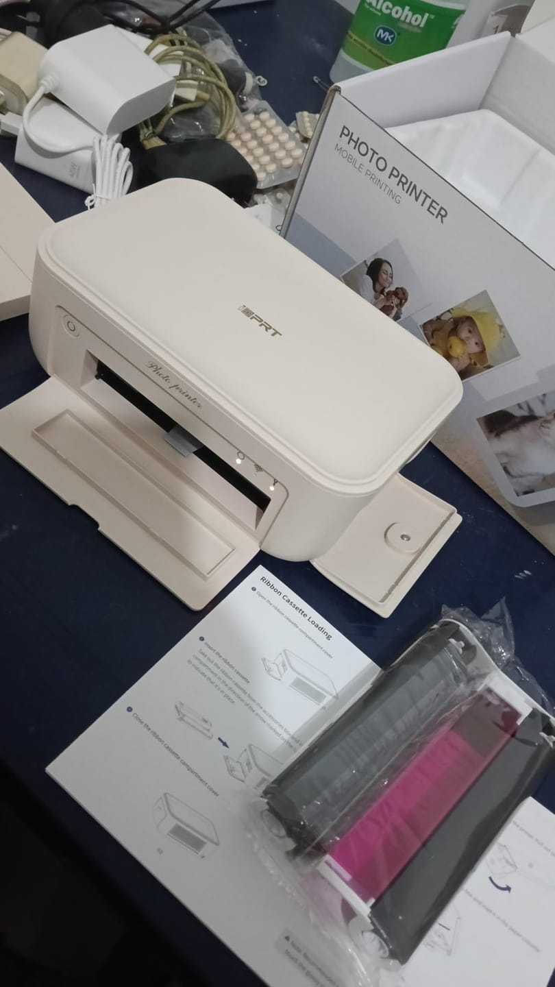 Customer photo review of PortaSnap - Wireless Photo Printer