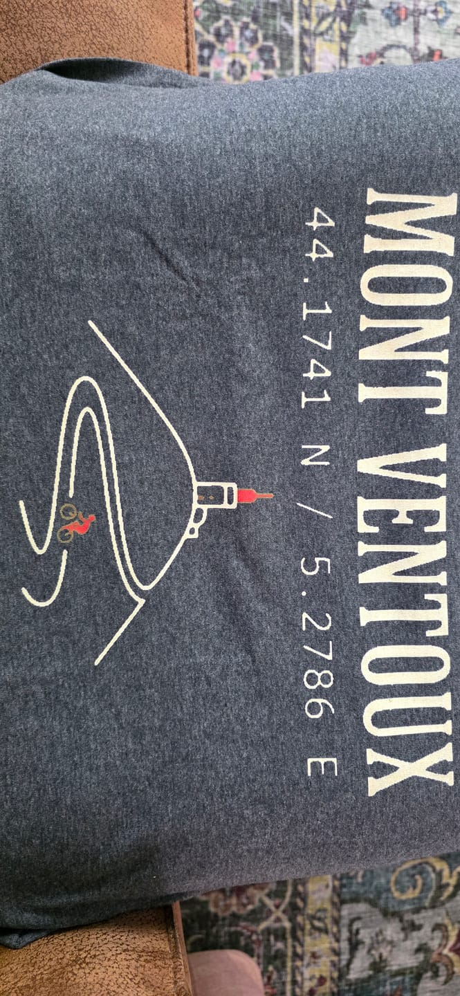 Customer photo review of Mont Ventoux Cycling T-Shirt EU