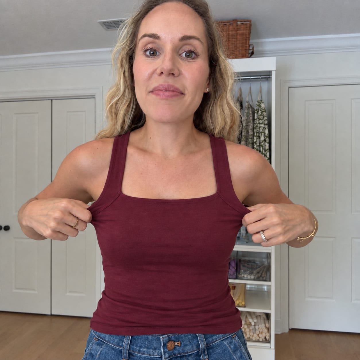 Customer photo review of Maggie's Tank Top