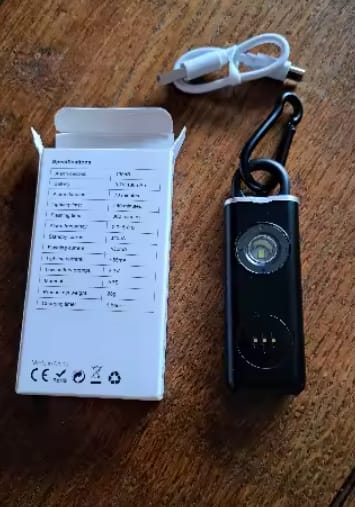 Customer photo review of Alarma de seguridad personal