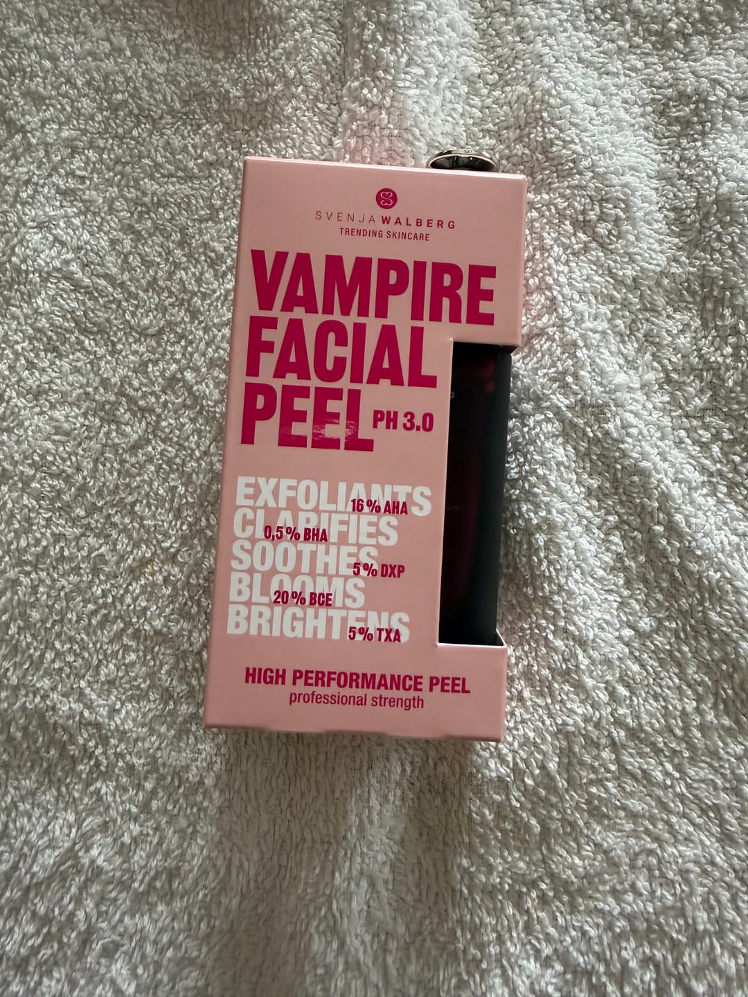 Customer photo review of VAMPIRE PEEL® - Fruchtsäurepeeling