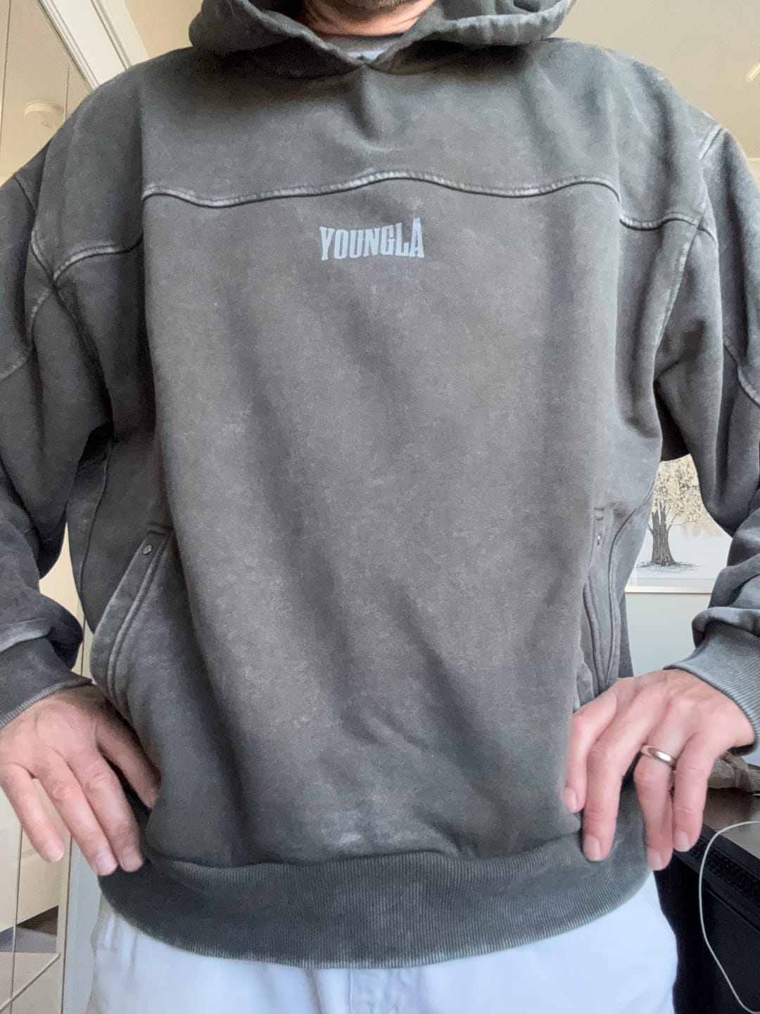 Customer photo review of 5208 - Crossline Hoodies