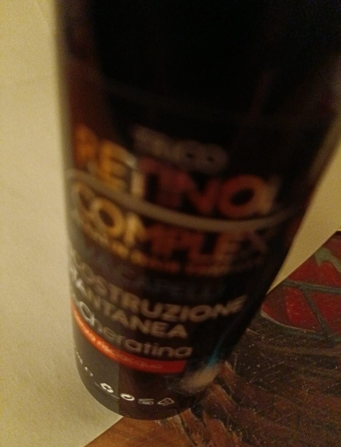 Customer photo review of RETINOL COMPLEX® CREMA CAPELLI RIPARAZIONE ISTANTANEA ALLA CHERATINA 100ML