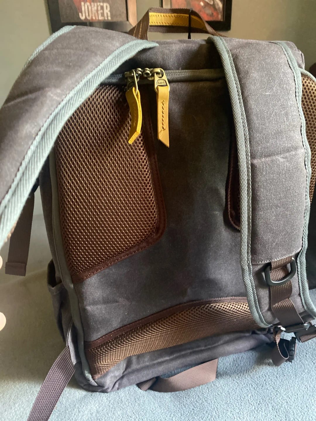 Customer photo review of The Wensleydale Rucksack