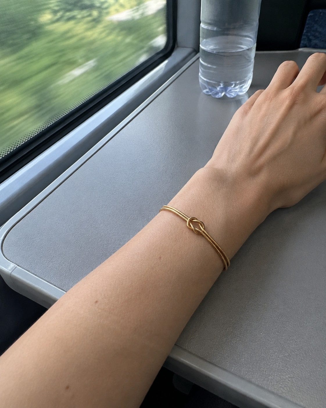 Customer photo review of Knot Couple Bracelet