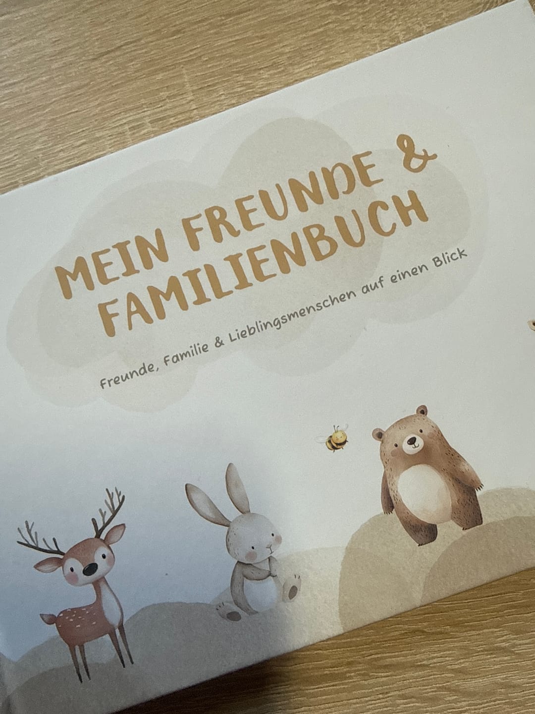 Customer photo review of Mein Freunde & Familienbuch