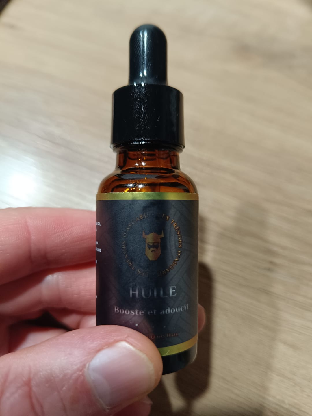 Customer photo review of Huile à Barbe Soin d'Asgard | Prouvée +10% Épaisseur en 21j