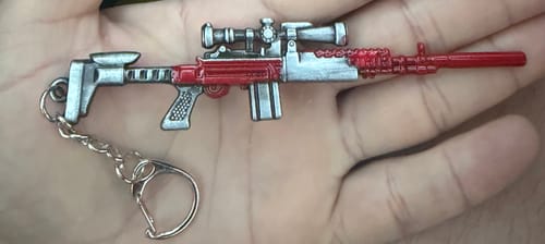 Customer photo review of RIFLE KEYCHAIN