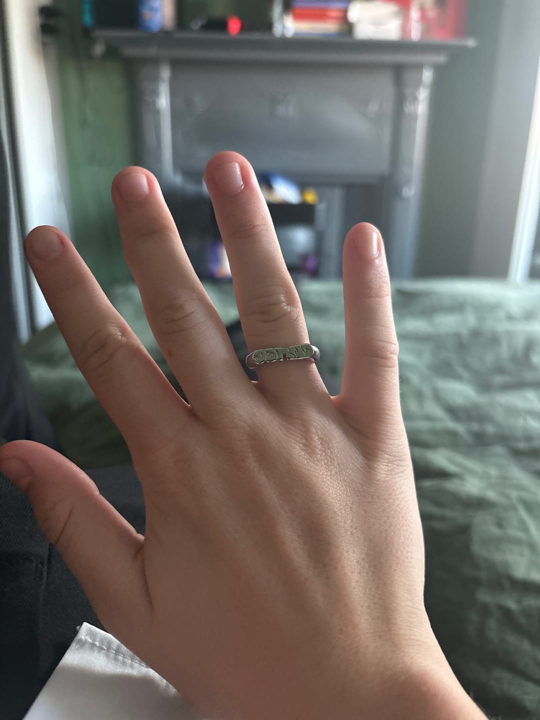 Customer photo review of Graffiti Ring